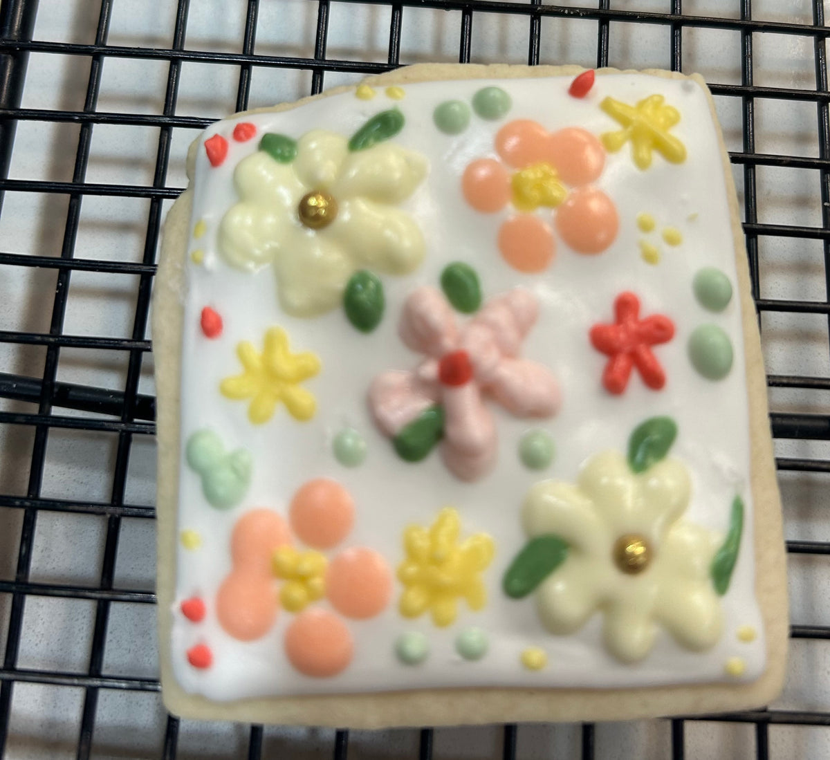 Iced Cut cookies