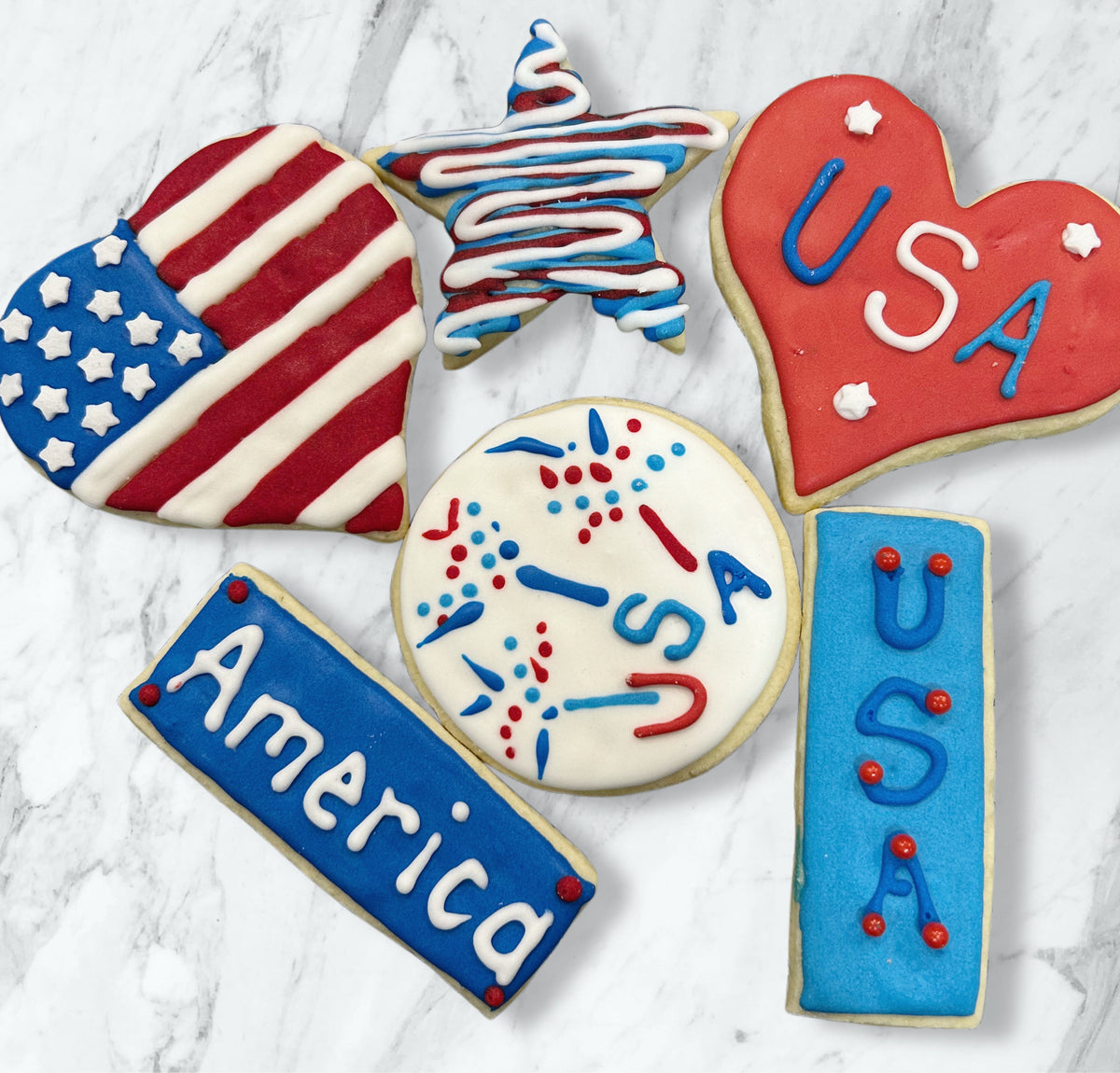Iced Cut cookies